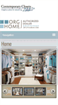 Mobile Screenshot of contemporaryclosets.com